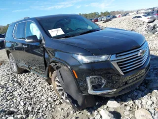 2023 Chevrolet Traverse Premier with VIN 1GNERKKW4PJ327070, listed as a IAAI auction lot 41350490 with 17,228 mi miles. Bid and sale history available at carsss.com. Image 1.