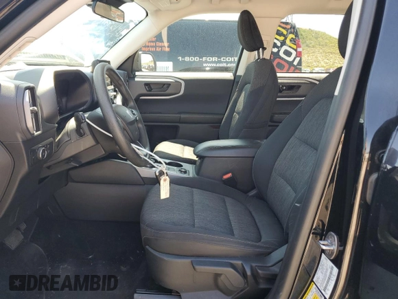 2021 Ford Bronco Sport Big Bend with VIN 3FMCR9B68MRA09877, listed as a Copart auction lot 59793815 with 59,330 mi miles and Salvage title. Bid and sale history available at DreamBid. Image 7.