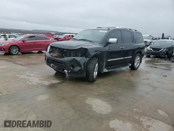 2014 Nissan Armada Platinum z VIN 5N1BA0NF5EN601168, wystawiony jako Copart lot #44590395 z przebiegiem Nie podano mil oraz Szkoda całkowita • Salvage title. Historia ofert i sprzedaży dostępna na DreamBid. Obrazek 15.
