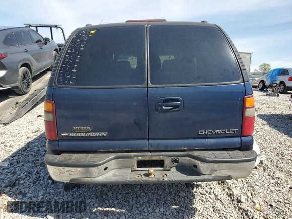 2001 Chevrolet Suburban LS with VIN 1GNFK16T31J246409, listed as a Copart auction lot 51644254 with 0 mi miles and Non Repairable. Bid and sale history available at carsss.com. Image 6.