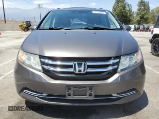 2014 Honda Odyssey EX-L with VIN 5FNRL5H62EB021297, listed as a Copart auction lot 57177375 with 206,641 mi miles and Clean title. Bid and sale history available at DreamBid. Image 5.