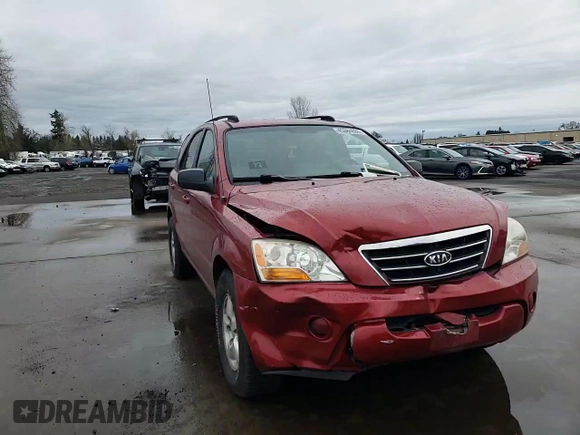2008 Kia Sorento LX z VIN KNDJC735185839293, wystawiony jako Copart lot #45384805 z przebiegiem 187 080 mil mil oraz Szkoda całkowita • Salvage title. Historia ofert i sprzedaży dostępna na DreamBid. Obrazek 10.