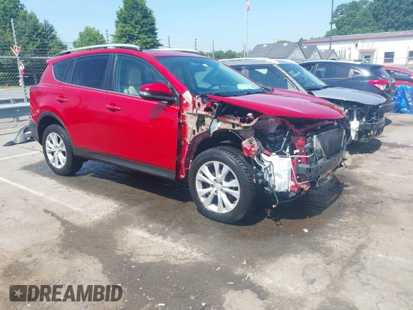 2014 Toyota RAV4 Limited with VIN 2T3DFREV5EW223436, listed as a IAAI auction lot 42551939 with 117,053 mi miles and . Bid and sale history available at DreamBid. Image 1.