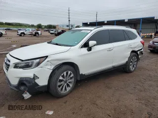 2019 Subaru Outback Touring with VIN 4S4BSATCXK3312774, listed as a Copart auction lot 58752435 with Not provided miles and Salvage title. Bid and sale history available at DreamBid. Image 1.
