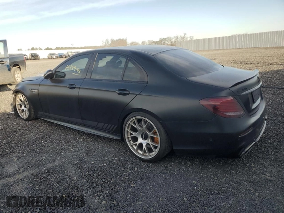 2018 Mercedes-Benz E-Class AMG E 63 S with VIN WDDZF8KB2JA217134, listed as a Copart auction lot 45289195 with 67,821 mi miles and Salvage Title. Bid and sale history available at carsss.com. Image 2.