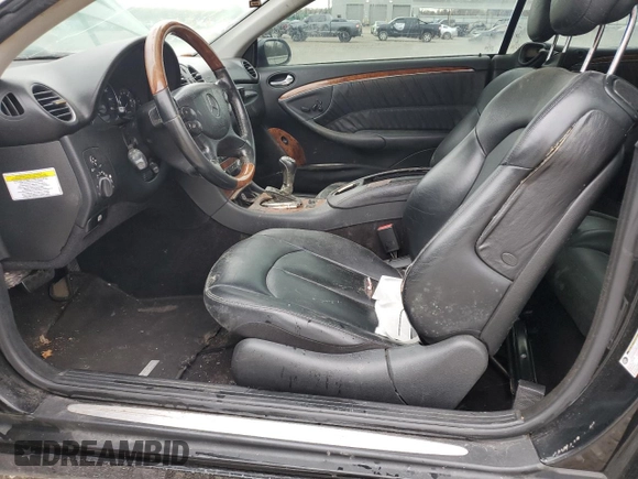 2008 Mercedes-Benz CLK 350 с VIN WDBTK56F88F246009, выставлен на аукционе Copart как лот 43073965 с пробегом 161 324 миль миль и Списание • Salvage title. История ставок и продаж доступна на DreamBid. Изображение 7.