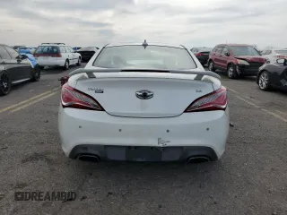 2013 Hyundai Genesis Coupe Track z VIN KMHHU6KJ9DU093661, wystawiony jako Copart lot #53787115 z przebiegiem 105 677 mil mil oraz Szkoda całkowita • Salvage title. Historia ofert i sprzedaży dostępna na DreamBid. Obrazek 6.