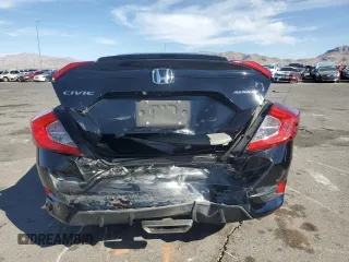 2019 Honda Civic Sport with VIN 19XFC2F83KE203341, listed as a Copart auction lot 52911825 with 120,011 mi miles and Salvage title. Bid and sale history available at DreamBid. Image 6.