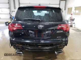 2013 Acura MDX Tech Pkg with VIN 2HNYD2H3XDH521532, listed as a Copart auction lot 50227025 with 147,227 mi miles and Salvage Title. Bid and sale history available at carsss.com. Image 6.