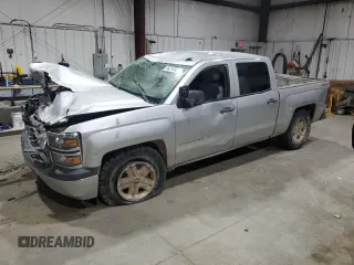 2014 Chevrolet Silverado 1500 Work Truck with VIN 3GCUKPEH5EG243521, listed as a Copart auction lot 86210854 with Not Provided miles and Salvage Title. Bid and sale history available at DreamBid. Image 1.