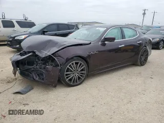 2021 Maserati Ghibli S with VIN ZAM57YSA6M1362805, listed as a Copart auction lot 46132145 with 70,497 mi miles and Salvage title. Bid and sale history available at DreamBid. Image 1.