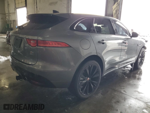 2020 Jaguar F-Pace S with VIN SADCM2FV9LA634961, listed as a Copart auction lot 78704054 with 55,110 mi miles and Non repairable. Bid and sale history available at DreamBid. Image 3.