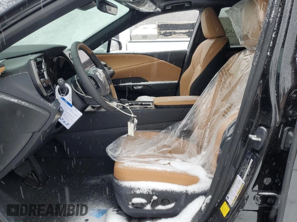 2025 Lexus RX 350 with VIN 2T2BAMCA5SC094351, listed as a Copart auction lot 44014815 with 75 mi miles and Salvage Title. Bid and sale history available at DreamBid. Image 7.