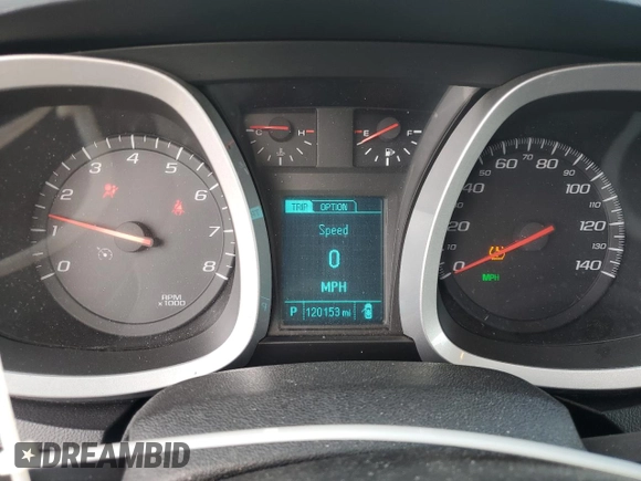 2014 Chevrolet Equinox LTZ with VIN 2GNFLHEK3E6105986, listed as a Copart auction lot 44567475 with 120,153 mi miles and Salvage Title. Bid and sale history available at carsss.com. Image 9.