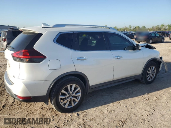 2018 Nissan Rogue SV with VIN KNMAT2MT6JP531904, listed as a Copart auction lot 50348865 with 131,401 mi miles and Salvage Title. Bid and sale history available at carsss.com. Image 3.