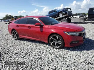 2019 Honda Accord Sedan Sport 1.5T with VIN 1HGCV1F33KA127085, listed as a Copart auction lot 51412665 with 109,165 mi miles and Salvage Title. Bid and sale history available at carsss.com. Image 4.