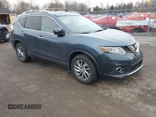 2014 Nissan Rogue S with VIN 5N1AT2MV1EC795008, listed as a IAAI auction lot 41723073 with 93,662 mi miles. Bid and sale history available at carsss.com. Image 1.