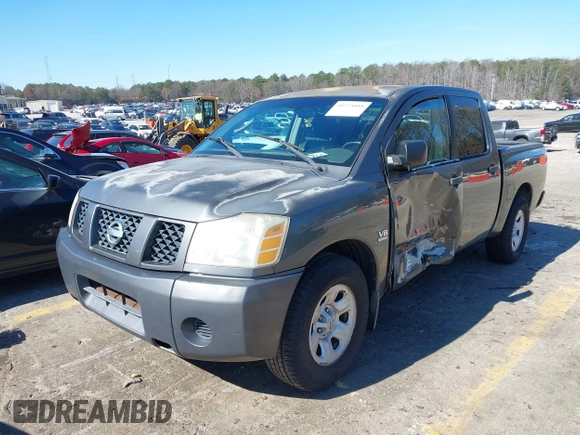 2004 Nissan Titan LE with VIN 1N6AA07A04N552555, listed as a IAAI auction lot 41574888 with 331,574 mi miles and . Bid and sale history available at DreamBid. Image 2.