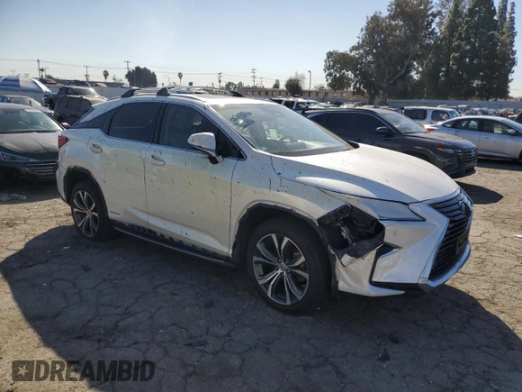2017 Lexus RX with VIN 2T2BGMCA1HC015703, listed as a Copart auction lot 42229595 with 24,840 mi miles and Salvage Title. Bid and sale history available at carsss.com. Image 4.
