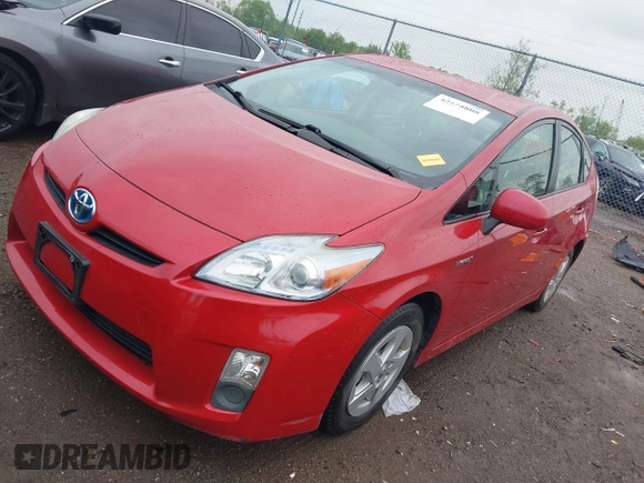 2011 Toyota Prius I with VIN JTDKN3DU8B1355777, listed as a IAAI auction lot 42198808 with 192,769 mi miles and . Bid and sale history available at DreamBid. Image 18.