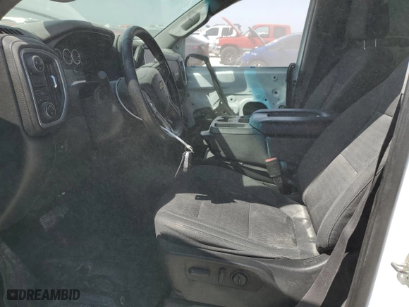 2019 Chevrolet Silverado 1500 LT with VIN 3GCPWCED0KG282052, listed as a Copart auction lot 48392005 with 106,567 mi miles and Salvage Title. Bid and sale history available at carsss.com. Image 7.