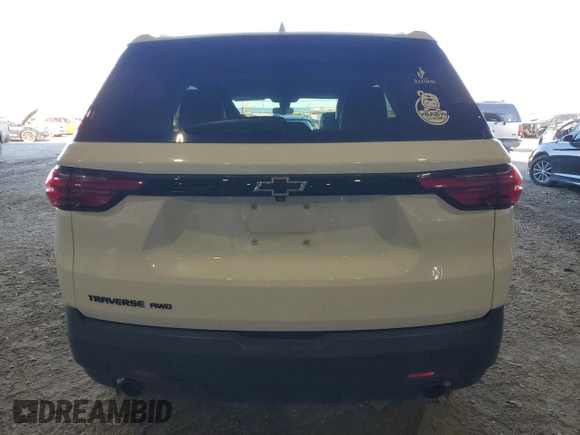 2022 Chevrolet Traverse LS with VIN 1GNEVFKW6NJ131485, listed as a Copart auction lot 87547575 with 46,598 mi miles and Clean Title. Bid and sale history available at carsss.com. Image 6.