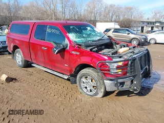2016 Ford F-150 XLT with VIN 1FTFX1EG3GFD41711, listed as a IAAI auction lot 41639232 with 41,426 mi miles. Bid and sale history available at carsss.com. Image 1.