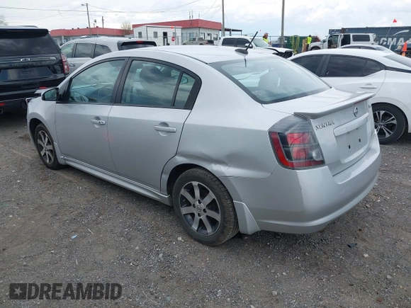 2011 Nissan Sentra 2.0 with VIN 3N1AB6AP1BL714497, listed as a IAAI auction lot 41944915 with 140,082 mi miles and . Bid and sale history available at DreamBid. Image 3.