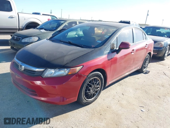 2012 Honda Civic LX z VIN 2HGFB2F59CH610547, wystawiony jako IAAI lot #41842440 z przebiegiem 125 097 mil mil oraz . Historia ofert i sprzedaży dostępna na DreamBid. Obrazek 2.