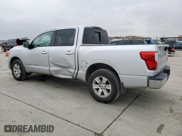 2018 Nissan Titan SV with VIN 1N6AA1EK7JN502927, listed as a Copart auction lot 47693425 with 95,309 mi miles and Salvage Title. Bid and sale history available at carsss.com. Image 2.