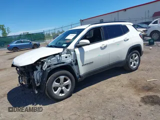 2020 Jeep Compass Latitude with VIN 3C4NJDBBXLT219466, listed as a IAAI auction lot 39766901 with 147,492 mi miles and . Bid and sale history available at DreamBid. Image 18.