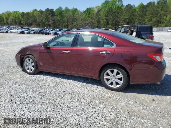 2007 Lexus ES 330 with VIN JTHBJ46G272152506, listed as a Copart auction lot 52325285 with 103,744 mi miles and Salvage Title. Bid and sale history available at DreamBid. Image 2.