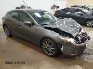 2018 Mazda 3 Touring with VIN 3MZBN1L34JM270270, listed as a Copart auction lot 80299014 with 123,789 mi miles and Salvage Title. Bid and sale history available at carsss.com. Image 4.