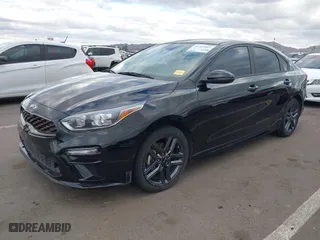 2021 Kia Forte GT-Line with VIN 3KPF34AD6ME263780, listed as a IAAI auction lot 41732013 with 24,928 mi miles. Bid and sale history available at carsss.com. Image 18.