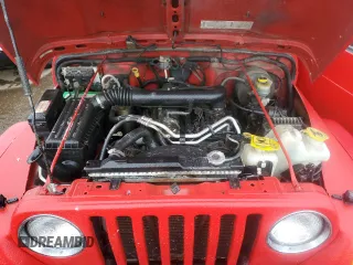 2003 Jeep Wrangler X z VIN 1J4FA39S73P355945, wystawiony jako Copart lot #43667775 z przebiegiem 123 823 mil mil oraz Czysty tytuł • Clean title. Historia ofert i sprzedaży dostępna na DreamBid. Obrazek 11.