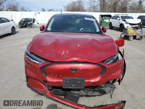 2021 Ford Mustang Mach-E Select with VIN 3FMTK1RM4MMA19233, listed as a Copart auction lot 49589655 with Not Provided miles and Salvage Title. Bid and sale history available at DreamBid. Image 5.