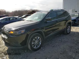 2019 Jeep Cherokee Latitude Plus with VIN 1C4PJMLB4KD268903, listed as a Copart auction lot 49630295 with 46,139 mi miles and Salvage Title. Bid and sale history available at carsss.com. Image 1.