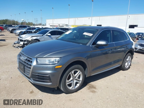 2019 Audi Q5 Premium with VIN WA1ANAFY1K2065059, listed as a IAAI auction lot 40566830 with 61,534 mi miles. Bid and sale history available at carsss.com. Image 18.