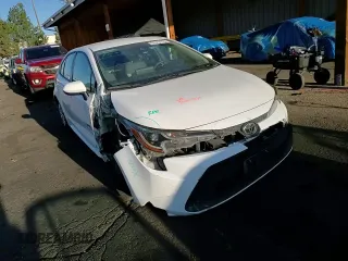 2020 Toyota Corolla L with VIN 5YFDPRAE3LP008647, listed as a Copart auction lot 53513775 with 50,960 mi miles and Salvage Title. Bid and sale history available at carsss.com. Image 10.