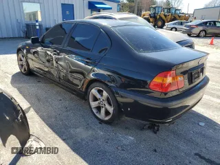 2004 BMW 3 Series 325i with VIN WBAET37424NJ42802, listed as a Copart auction lot 88778135 with 117,722 mi miles and Salvage Title. Bid and sale history available at carsss.com. Image 2.