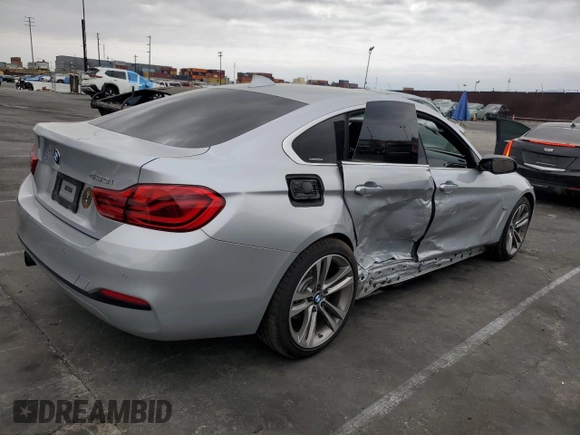 2019 BMW 4 Series 430i z VIN WBA4J1C58KBM12201, wystawiony jako Copart lot #54448715 z przebiegiem 68 574 mil mil oraz Szkoda całkowita • Salvage title. Historia ofert i sprzedaży dostępna na DreamBid. Obrazek 3.