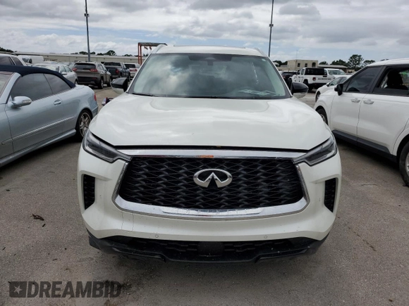 2024 Infiniti QX60 Luxe with VIN 5N1DL1FSXRC343025, listed as a Copart auction lot 74335204 with Not provided miles and Non repairable. Bid and sale history available at DreamBid. Image 5.