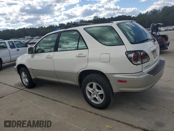 2003 Lexus RX 300 with VIN JTJHF10U930307453, listed as a Copart auction lot 76510444 with 236,611 mi miles and Salvage Title. Bid and sale history available at carsss.com. Image 2.