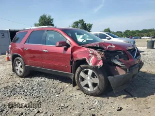 2010 GMC Acadia SLT1 with VIN 1GKLRMED8AJ168572, listed as a Copart auction lot 61465395 with 99,887 mi miles and Salvage title. Bid and sale history available at DreamBid. Image 4.