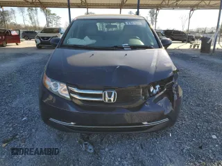 2017 Honda Odyssey SE with VIN 5FNRL5H36HB025430, listed as a Copart auction lot 87641025 with 123,258 mi miles and Salvage Title. Bid and sale history available at carsss.com. Image 5.