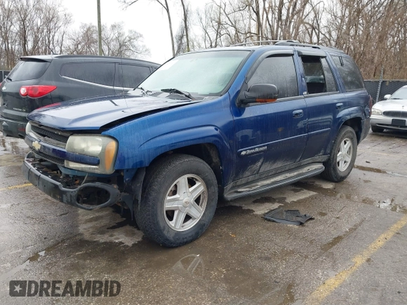 2002 Chevrolet TrailBlazer LTZ with VIN 1GNDT13S422164734, listed as a IAAI auction lot 41815241 with 227,928 mi miles and . Bid and sale history available at DreamBid. Image 2.