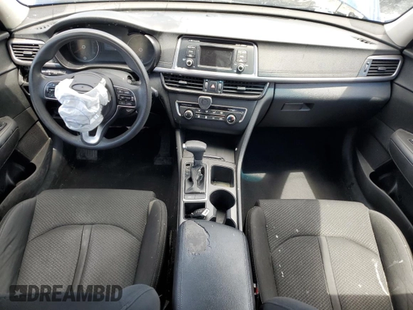 2017 Kia Optima LX with VIN 5XXGT4L36HG128546, listed as a Copart auction lot 57163655 with 164,335 mi miles and Salvage title. Bid and sale history available at DreamBid. Image 8.