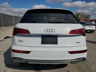 2023 Audi Q5 Prestige with VIN WA1CBAFY0P2099812, listed as a Copart auction lot 45938235 with 0 mi miles and Salvage Title. Bid and sale history available at carsss.com. Image 6.