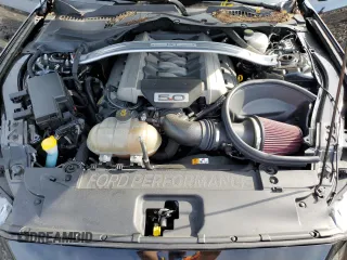 2017 Ford Mustang GT Premium with VIN 1FATP8FF4H5327203, listed as a Copart auction lot 83192564 with 71,736 mi miles and Salvage title. Bid and sale history available at DreamBid. Image 11.