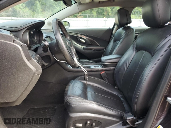 2014 Buick LaCrosse Premium II with VIN 1G4GF5G3XEF129714, listed as a Copart auction lot 58734075 with 140,024 mi miles and Salvage title. Bid and sale history available at DreamBid. Image 7.